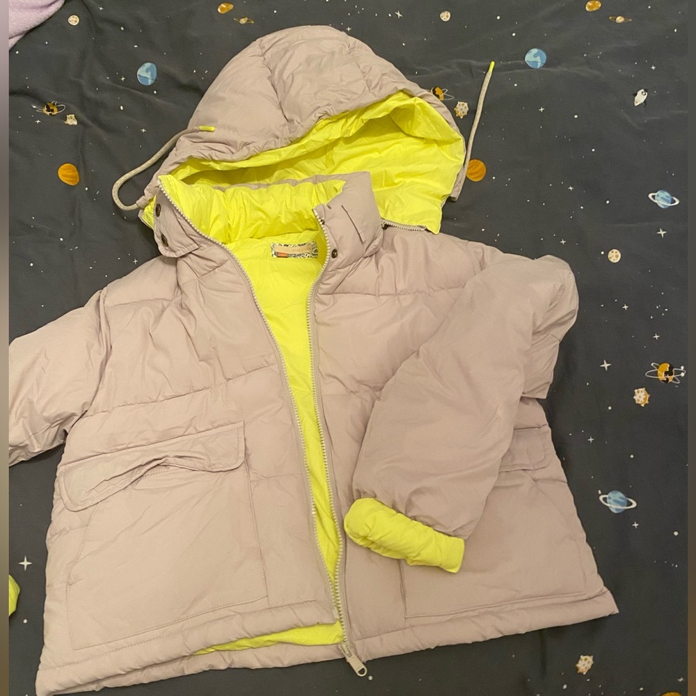 Anthropologie pilcro utility puffer jacket size S